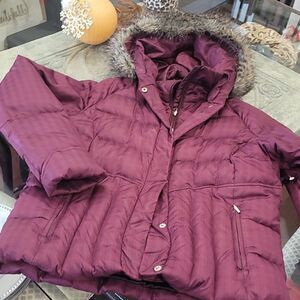 Columbia winter hooded coat